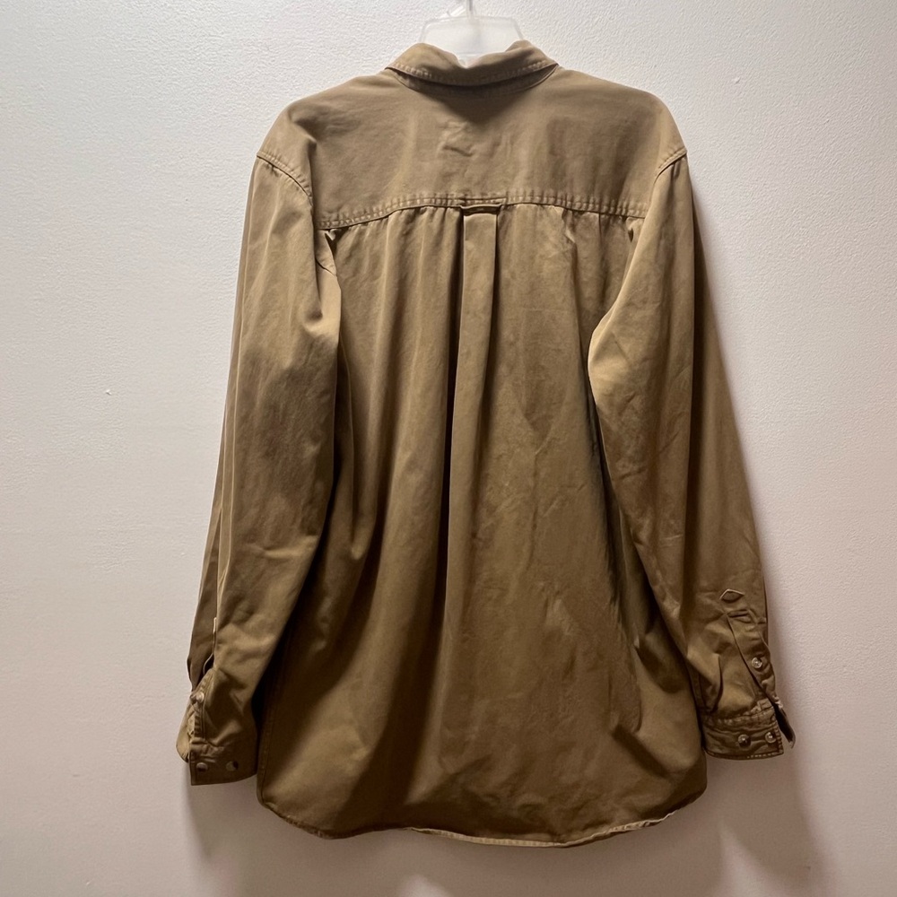FieldN’ Forest Casual Durable Utility Style Button Down Shirt Men’s Sz LT, Tan - Picture 2 of 6